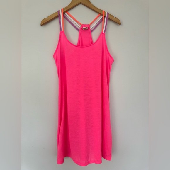 OP Hot Pink Tank Dress - Picture 1 of 4